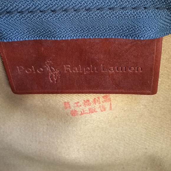Ralph Lauren Black Watch Plaid Duffle Bag L - Picture 6 of 6
